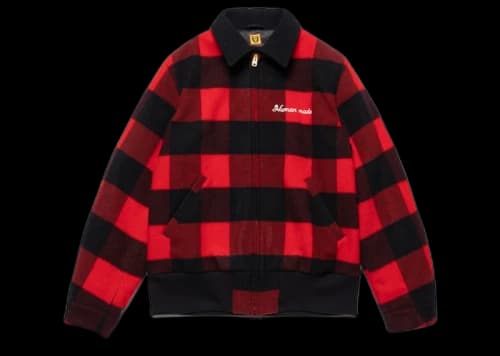 Human Made Zip-Up Lumber Jacket Red
