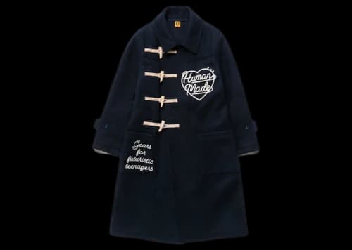 Human Made Duffle Coat Navy