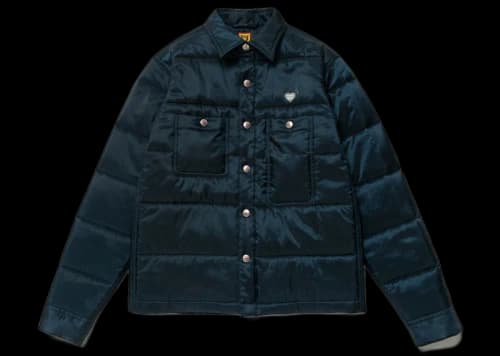 Human Made Quilted Shirt Jacket Olive Drab