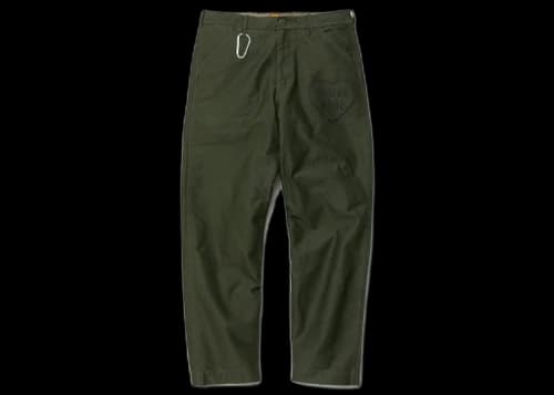 Human Made Heart Logo Chino Pants Olive Drab