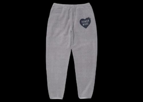 Human Made Fleece Pants Grey