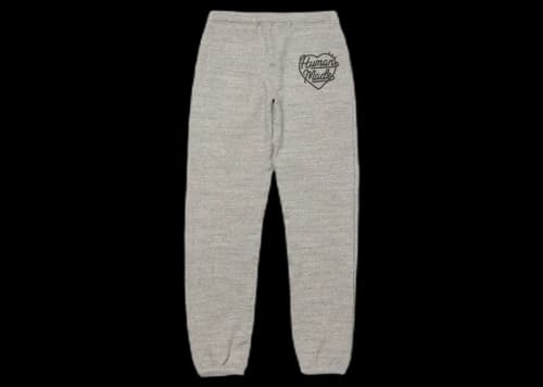 Human Made Heart Sweatpants (FW22) Grey