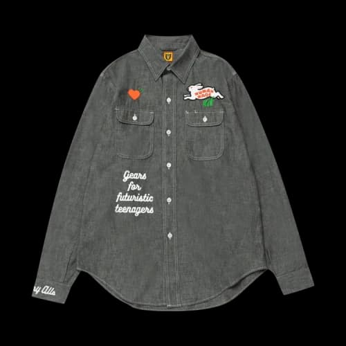 Human Made Chambray Shirt 'Black'