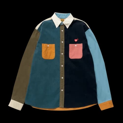 Human Made Crazy Corduroy Shirt 'Blue'