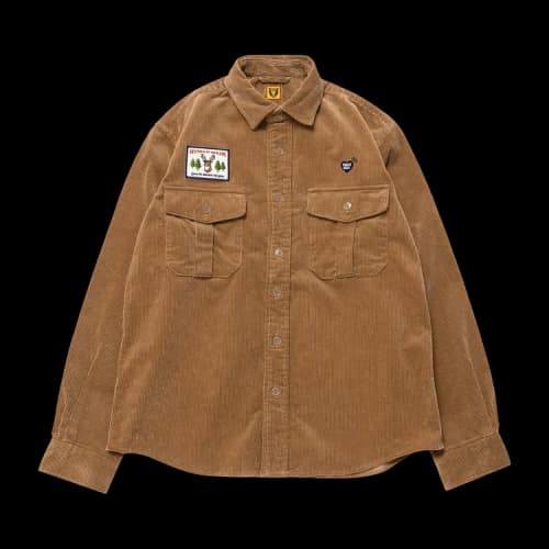 Human Made Corduroy Workshirt 'Beige'
