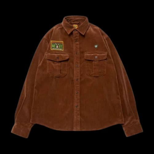 Human Made Corduroy Workshirt 'Brown'