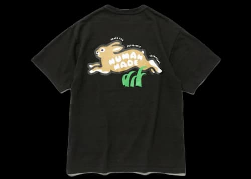 Human Made Rabbit Graphic #2 T-Shirt Black