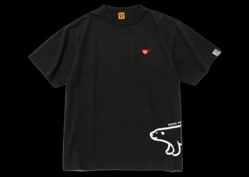Human Made Polar Bear Graphic #08 T-Shirt Black
