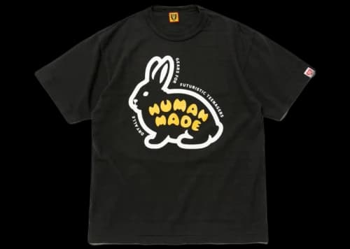 Human Made Rabbit Graphic #13 T-Shirt Black