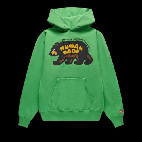 Human Made Heavyweight Hoodie #1 'Green'