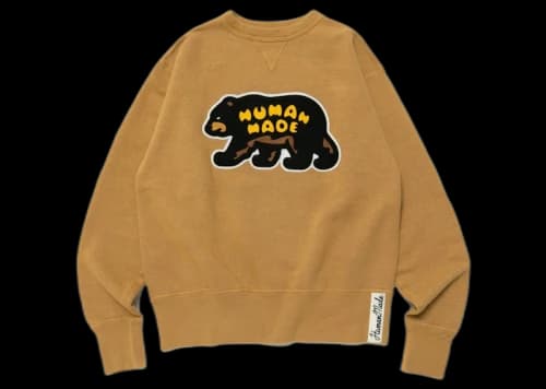 Human Made Tsuuriami #1 Sweatshirt Grey