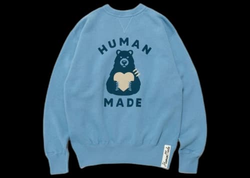 Human Made Tsuuriami #3 Sweatshirt Blue