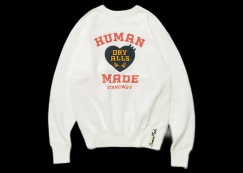 Human Made Tsuriami #4 Sweatshirt White