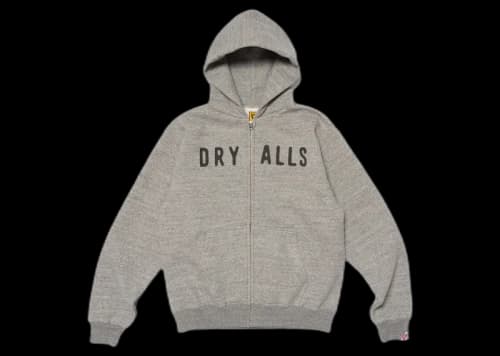 Human Made Zip Up Sweat Hoodie Grey