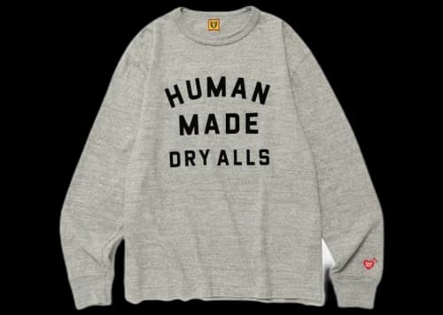 Human Made Graphic L/S T-Shirt Grey