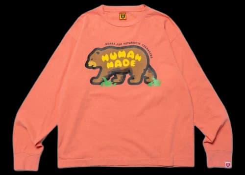 Human Made Graphic #1 L/S T-shirt Pink
