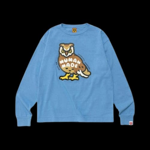 Human Made Graphic Long-Sleeve T-Shirt 'Blue'