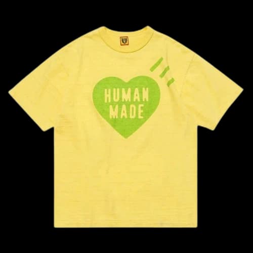 Human Made Logo Color Tee #1 'Yellow'