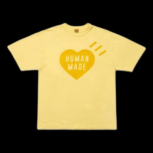 HUMAN MADE Plant Dyed T-shirt #2 'Yellow'
