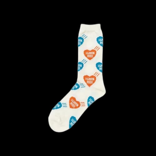 Human Made Heart Socks 'Orange'