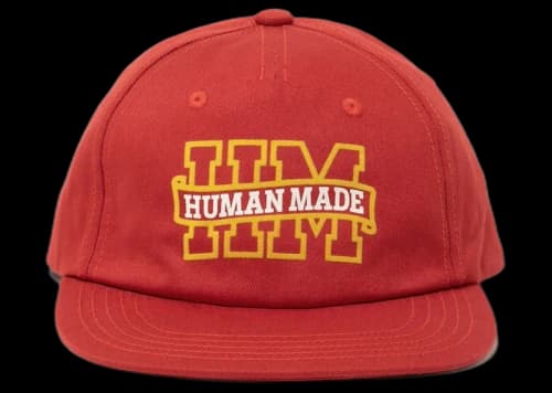 Human Made 5 Panel Twill #1 Cap Red
