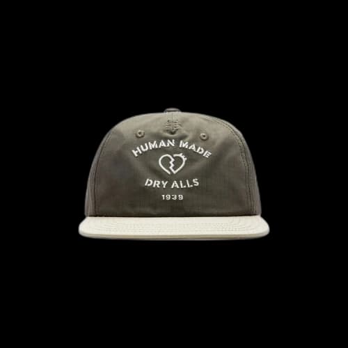 Human Made 5 Panel Rip-Stop Cap 'Olive Drab'