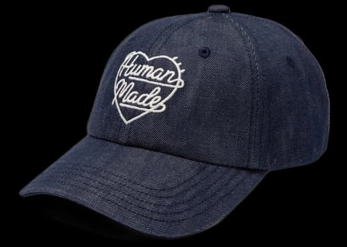 Human Made 6 Panel Denim Cap Indigo