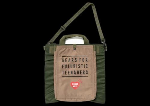 Human Made Helmet Bag Brown
