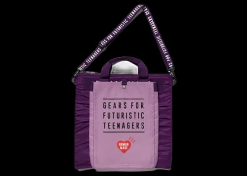 Human Made Helmet Bag Purple