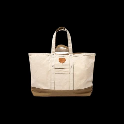 Human Made Heavy Canvas Large Tote Bag 'Beige'
