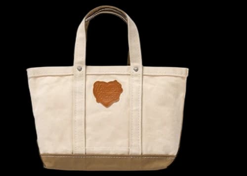 Human Made Heavy Canvas Small Tote Bag Beige