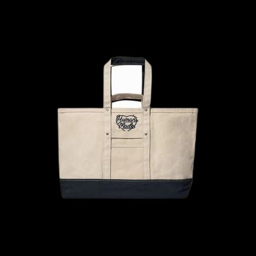 Human Made Large Heavy Canvas Tote Bag 'Navy'