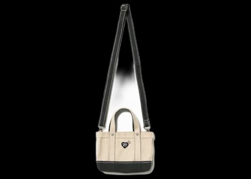 Human Made Heavy Canvas Mini Shoulder Tote Bag Navy
