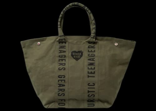 Human Made Carpenters Large Bag Olive Drab