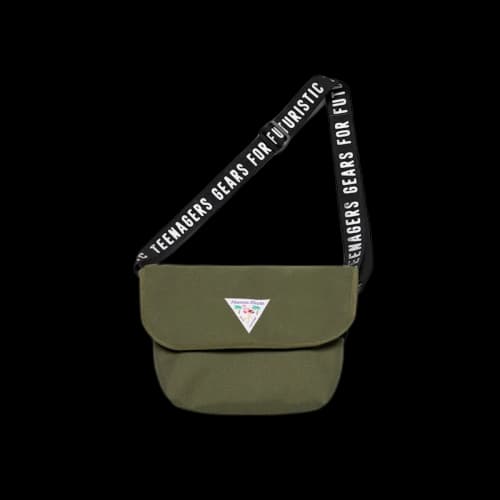 Human Made Small Messenger Bag Olive Drab