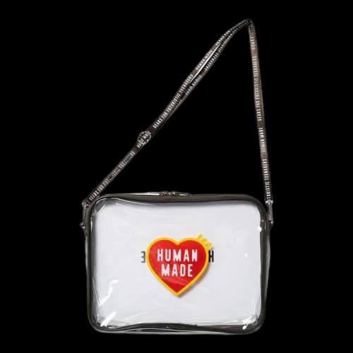 Human Made Large PVC Pouch 'Clear'