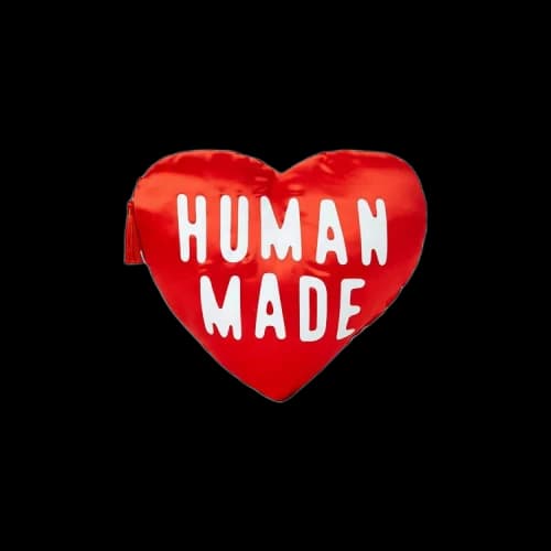 Human Made Heart Cushion 'Red'