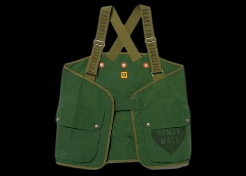 Human Made Hunting Vest Green