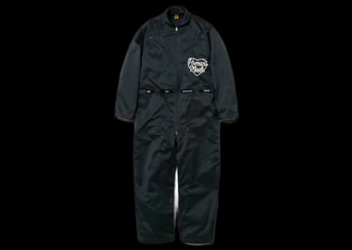 Human Made Heart Logo Jump Suit Black