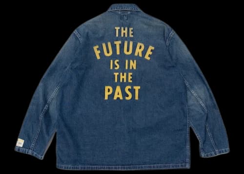 Human Made Future Past Denim Coverall Jacket Indigo