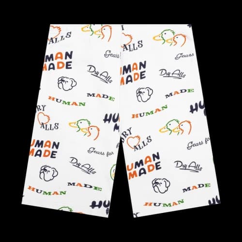 Human Made Printed Sweat Shorts 'White'