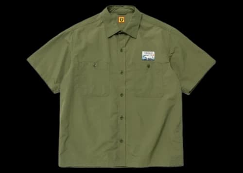 Human Made Camping S/S Shirt Olivedrab