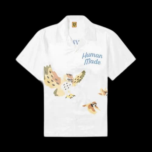 Human Made Graphic Aloha Shirt 'White'