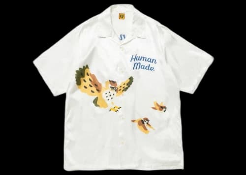 Human Made Graphic Aloha Shirt White
