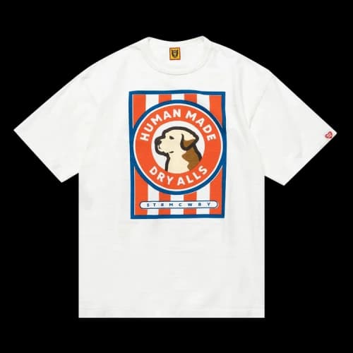 Human Made Dog Graphic Tee #03 'White'