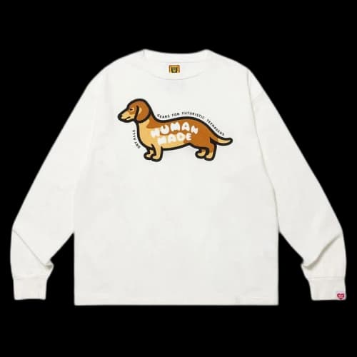 Human Made Graphic Long-Sleeve T-Shirt #2 'White'