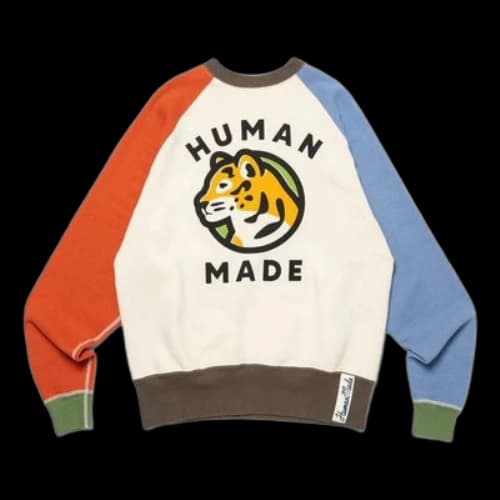 HUMAN MADE Tsuriami Crazy Sweatshirt 'White'
