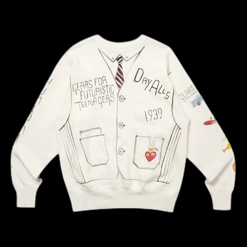 Human Made Graphic Sweatshirt 'White'