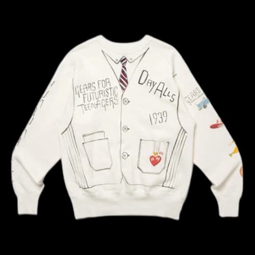 HUMAN MADE Graphic Sweatshirt 'White'
