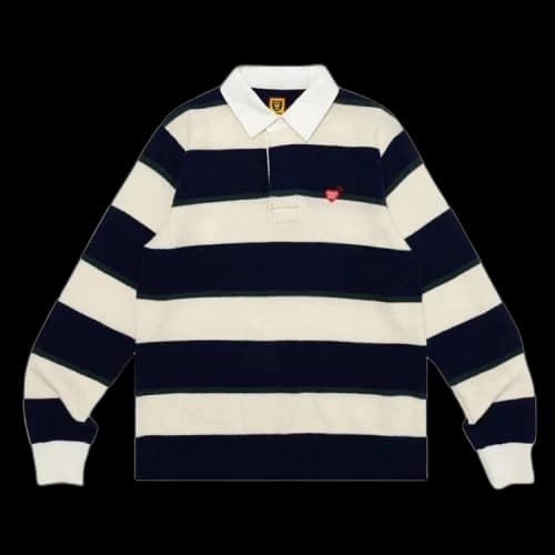 Human Made Rugby Knit Sweater 'Navy'